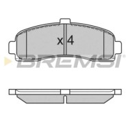 BP2563.JPG Kit Pastiglie Freno Anteriore Nissan Micra Ii (k11) Bp2563 41060-1f025 S.f. Akebono Bremsi
