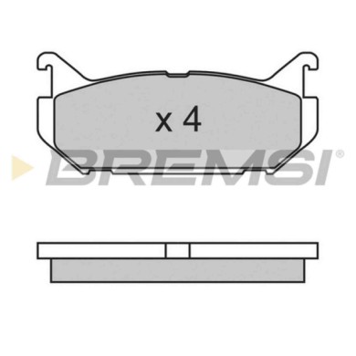 BP2632.JPG Kit Pastiglie Freno Posteriore Ford Usa Probe Ii Mazda 626 Iv 626 Iv Hatchback Mx-6 Xedos 6 Bp2632 3 868 298 S.f. Ake