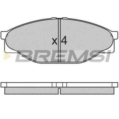 BP2633.JPG Kit Pastiglie Freno Anteriore Toyota Hiace Iv Furgonato Hiace Iv Autobus Hilux V Pick-up Hilux Vi Pick-up Bp2633 0446
