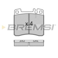 BP2662.JPG Kit Pastiglie Freno Anteriore Mercedes-benz Classe S Bp2662 002 420 03 20 S.f. Ate Bremsi