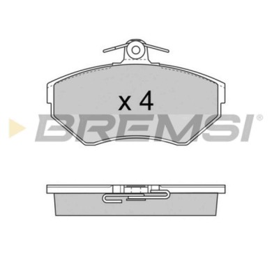 BP2674.JPG Kit Pastiglie Freno Anteriore Audi A4 A4 Avant Volkswagen Passat Passat Variant Bp2674 323 260 50 Nsl S.f. Lucas Girl