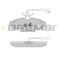 BP2686.JPG Kit Pastiglie Freno Anteriore Peugeot 406 406 Break Bp2686 4251.31 Con Contatto Segnalazione Usura S.f. Lucas Girling