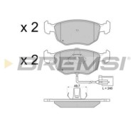 BP2707.JPG Kit Pastiglie Freno Anteriore Ford Mondeo I (gbp) Bp2707 1 022 078 Con Contatto Segnalazione Usura S.f. Ate Bremsi