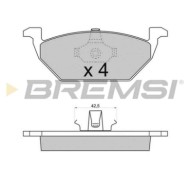 BP2712.JPG Kit Pastiglie Freno Anteriore Audi A3 (8l1) Bp2712 S.f. Ate Bremsi