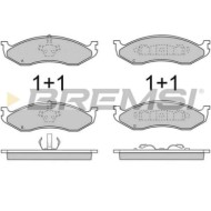BP2715.JPG Kit Pastiglie Freno Anteriore Jeep Cherokee Grand Cherokee I Wrangler I Wrangler Ii Kia Carnival I Bp2715 4778058 Bre