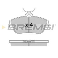 BP2783.JPG Kit Pastiglie Freno Anteriore Ford Usa Taurus Taurus Wagon Windstar Bp2783 3 018 001 S.f. Lucas Girling Bremsi