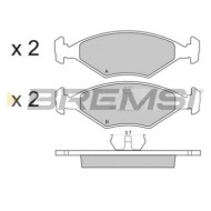 BP2822.JPG Kit Pastiglie Freno Anteriore Fiat Fiorino Cassone/limousine Spaziosa Fiorino Pick-up Bp2822 5 894 112 S.f. Ate Brems