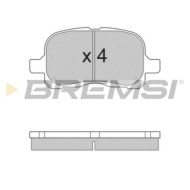BP2859.JPG Kit Pastiglie Freno Anteriore Toyota Corolla Corolla Compact Corolla Liftback Corolla Station Wagon Bp2859 04465-0201