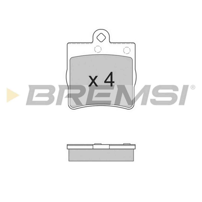 BP2861.JPG Kit Pastiglie Freno Posteriore Chrysler Crossfire Roadster Bp2861 05126300aa S.f. Ate Bremsi