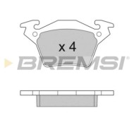 BP2880.JPG Kit Pastiglie Freno Posteriore Mercedes-benz Classe V Vito Autobus Vito Furgonato Bp2880 000 421 42 10 S.f. Bosch Bre