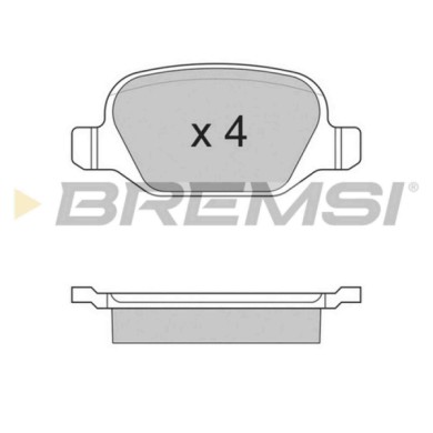 BP2890.JPG Kit Pastiglie Freno Posteriore Alfa Romeo 147 156 156 Sportwagon Gt Lancia Lybra Lybra Sw Fiat Linea Bp2890 7 177 099