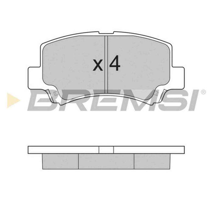 BP2894.JPG Kit Pastiglie Freno Anteriore Suzuki Wagon R+ 2 Volumi/coda Spiovente Dr Dr 1 Dr 2 Bp2894 55810-25f10 S.f. Akebono Br
