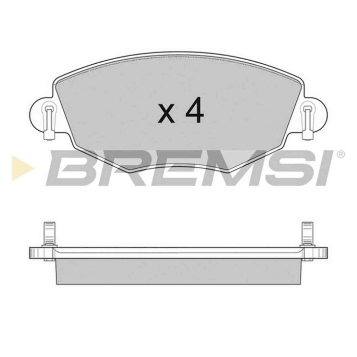 BP2926.JPG Kit Pastiglie Freno Anteriore Ford Mondeo Iii (b5y) Bp2926 1 204 843 S.f. Bosch Bremsi