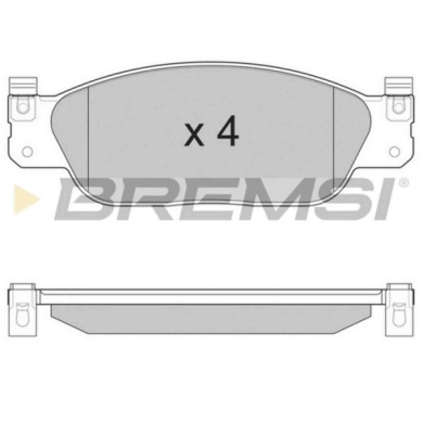 BP2933.JPG Kit Pastiglie Freno Anteriore Jaguar S-type Bp2933 Xr8-10210 S.f. Trw Bremsi