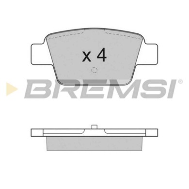BP2947.JPG Kit Pastiglie Freno Posteriore Alfa Romeo Mito Fiat Bravo Ii Linea Multipla Stilo Stilo Multi Wagon Lancia Delta Iii 