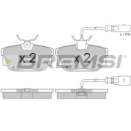 BP2957.JPG Kit Pastiglie Freno Posteriore Volkswagen Transporter T4 Autobus (70b 70c 7db 7dk 70j 70k 7dc 7 Bp2957 701 698 451 Br