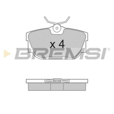 BP2958.JPG Kit Pastiglie Freno Posteriore Volkswagen Transporter T4 Autobus (70b 70c 7db 7dk 70j 70k 7dc 7 Bp2958 7d0 698 451 E 