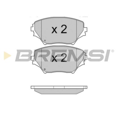 BP2993.JPG Kit Pastiglie Freno Anteriore Toyota Rav 4 I Rav 4 I Cabrio Rav 4 Ii Bp2993 04465-42070 S.f. Sumitomo Bremsi