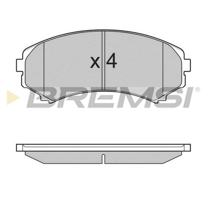 BP3001.JPG Kit Pastiglie Freno Anteriore Mazda E Furgonato (sr2) Bp3001 Mn 116 445 S.f. Sumitomo Bremsi