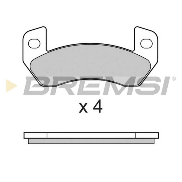 BP3003.JPG Kit Pastiglie Freno Posteriore Ligier Ambra Bp3003 Microcar S.f. Ligier Bremsi