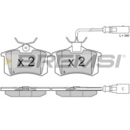 BP3006.JPG Kit Pastiglie Freno Posteriore Audi A4 Avant Bp3006 8d0 698 451 Con Contatto Segnalazione Usura S.f. Lucas Girling Br