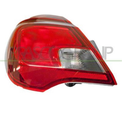 OP0364164_1.JPG Fanale Posteriore Sinistro Esterno Senza Porta Lampada Per Opel/vauxhall Corsa E Dal 2015 Al 2019