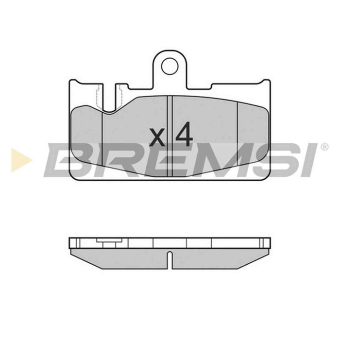 BP3022.JPG Kit Pastiglie Freno Posteriore Lexus Ls Bp3022 04466-50090 S.f. Sumitomo Bremsi