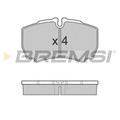 BP3025.JPG Kit Pastiglie Freno Posteriore Iveco Daily Vi Autobus Bp3025 299 1667 S.f. Brembo Bremsi