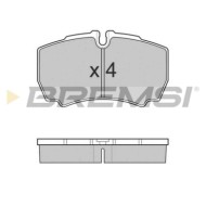 BP3025.JPG Kit Pastiglie Freno Posteriore Iveco Daily Vi Autobus Bp3025 299 1667 S.f. Brembo Bremsi