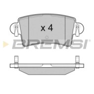 BP3074.JPG Kit Pastiglie Freno Posteriore Nissan Interstar Furgonato (x70) Bp3074 44060-00qae S.f. Bosch Bremsi