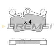 BP3097.JPG Kit Pastiglie Freno Posteriore Audi Q7 Porsche Cayenne Volkswagen Touareg Bp3097 4l0 698 451 D S.f. Brembo Bremsi