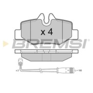 BP3101.JPG Kit Pastiglie Freno Posteriore Mercedes-benz Viano Vito/mixto Furgonato Vito Autobus Bp3101 4216210 S.f. Bosch Bremsi