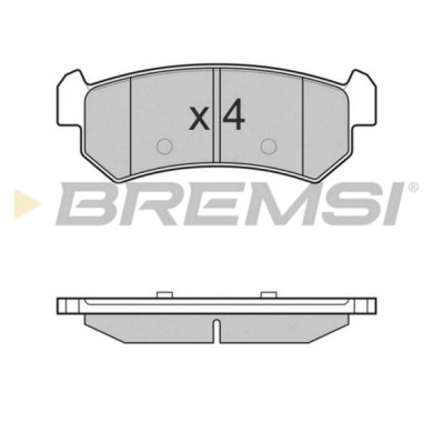 BP3148.JPG Kit Pastiglie Freno Posteriore Chevrolet Lacetti (j200) Bp3148 9640 5131 S.f. Akebono Bremsi