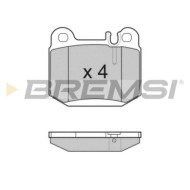 Kit Pastiglie Freno Posteriore Maserati Quattroporte V Mercedes-benz Classe M Bp3177 S.f. Ate Bremsi