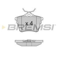 BP3183.JPG Kit Pastiglie Freno Posteriore Citro-n C5 Iii C5 Iii Break Peugeot 407 407 Coupú 407 Sw 607 Bp3183 16 172 647 80 Brem
