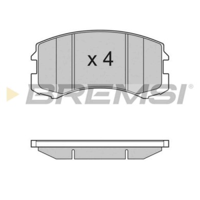 BP3192.JPG Kit Pastiglie Freno Anteriore Mitsubishi Colt Vi (z3a Z2a) Bp3192 Mn 116 604 S.f. Sumitomo Bremsi