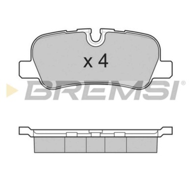BP3207.JPG Kit Pastiglie Freno Posteriore Land Rover Discovery Iii Range Rover Sport Discovery Iv Range Rover Iii Bp3207 Lr-0106