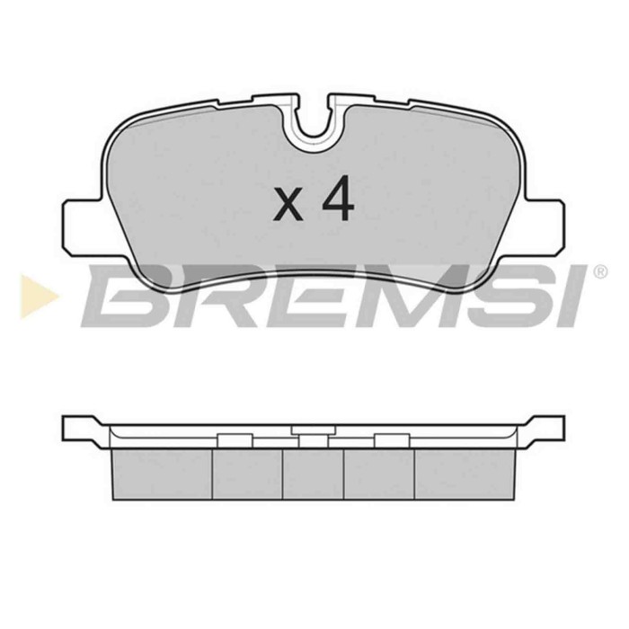 BP3207.JPG Kit Pastiglie Freno Posteriore Land Rover Discovery Iii Range Rover Sport Discovery Iv Range Rover Iii Bp3207 Lr-0106