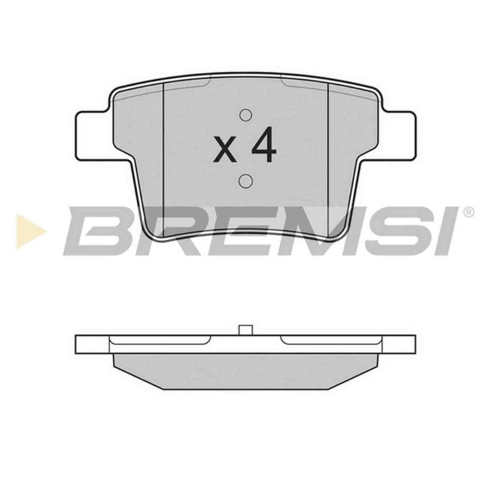 BP3266.JPG Kit Pastiglie Freno Posteriore Ford Mondeo Iii (b5y) Bp3266 1 521 329 S.f. Bosch Bremsi