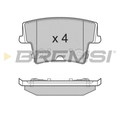 BP3278.JPG Kit Pastiglie Freno Posteriore Chrysler 300 C 300 C Touring Dodge Challenger Coupú Charger Lancia Thema Bp3278 051391