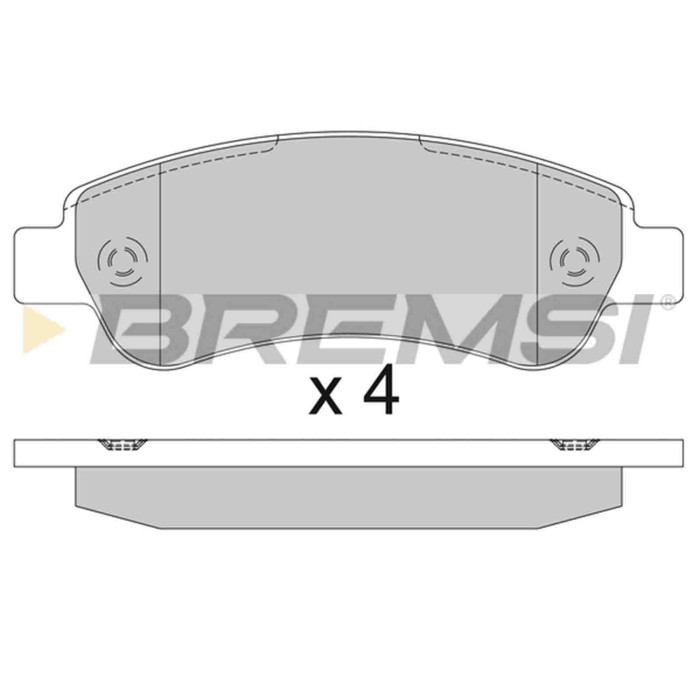 BP3286TR.JPG Kit Pastiglie Freno Posteriore Citroen Jumper Ii Autobus Bp3286tr 16 111 408 80 Truck Formula S.f. Bosch Bremsi