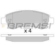 BP3286TR.JPG Kit Pastiglie Freno Posteriore Citroen Jumper Ii Autobus Bp3286tr 16 111 408 80 Truck Formula S.f. Bosch Bremsi