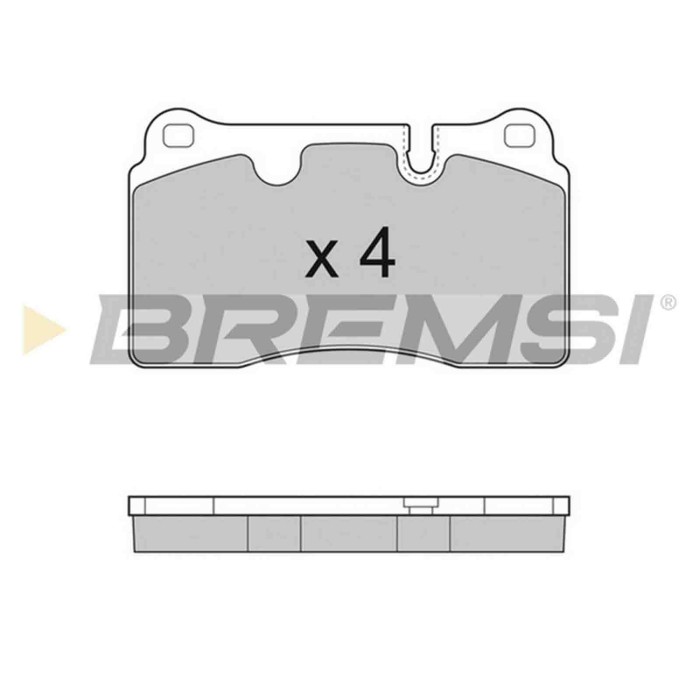 BP3288.JPG Kit Pastiglie Freno Anteriore Land Rover Range Rover Iii Range Rover Sport Bp3288 107856041 S.f. Brembo Bremsi