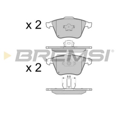 BP3301.JPG Kit Pastiglie Freno Anteriore Opel Vectra C Station Wagon (z02) Bp3301 16 05 558 S.f. Ate Bremsi