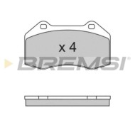 BP3355.JPG Kit Pastiglie Freno Anteriore Renault Clio Iii (br0/1 Cr0/1) Bp3355 7701208218 S.f. Brembo Bremsi