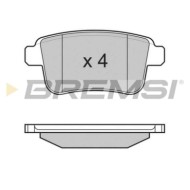 BP3368.JPG Kit Pastiglie Freno Posteriore Mercedes-benz Citan Cassone/limousine Spaziosa (w415) Bp3368 415 421 04 00 S.f. Lucas 