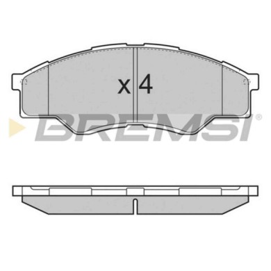 BP3375.JPG Kit Pastiglie Freno Anteriore Toyota Hilux Vii Pick-up Bp3375 04465-0k010 S.f. Advics Bremsi