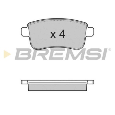 BP3384.JPG Kit Pastiglie Freno Posteriore Renault Grand Sc+nic Iii (jz0/1) Bp3384 44 06 014 16 R S.f. Trw Bremsi