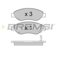BP3407.JPG Kit Pastiglie Freno Anteriore Opel Corsa D Bp3407 16 05 124 S.f. Bosch Bremsi