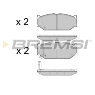 BP3455.JPG Kit Pastiglie Freno Anteriore Suzuki Swift Iii Swift Iv Bp3455 29932-288 S.f. Akebono Bremsi